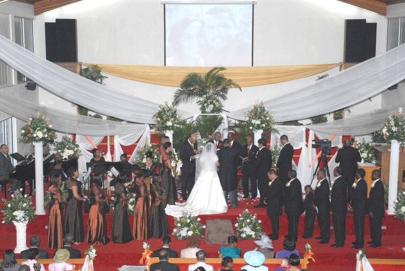 The Wedding Day at Hillview Seventh-day Adventist Church, Nassau, The Bahamas