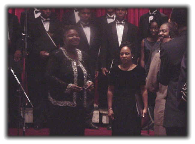 Audrey DeanpWright with Guest  Soprano Soloist, Mikita Thompson Wells