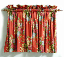 Rod pocket curtain with popped and corded heading